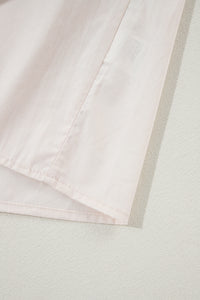 Khaki Sweatshirt Colorblock Flowy Pleated Mini Dress